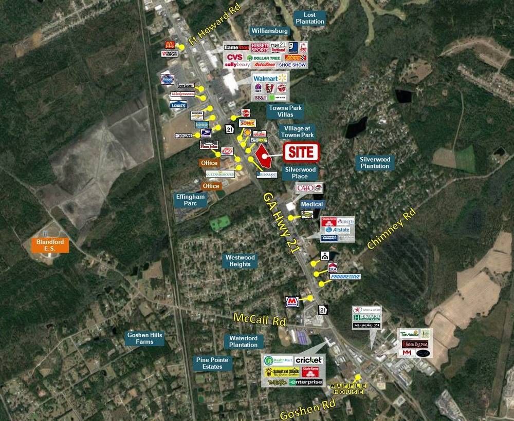 Towne Park East - Medical Investment Offering: 800 - 814 Towne Park East Drive, Rincon, GA 31326